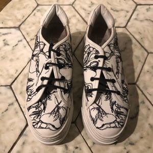 NWOT AGL platform sneakers